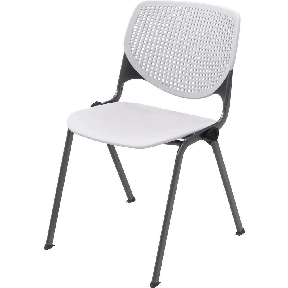 KFI2300BKB35S08 - This comfortable Stacking Chair is the perfect fit for almost any application. Ergonomic, perforated back allows enhanced circulation while the radius conforms to your back for maximum comfort. Contoured, extra-wide seat pan and a 400 lb. weight capacity provide comfort and accommodate all sizes. Built-in ganging device allows continuous rows. It is perfect for reception areas, conference rooms or any multi-use application.