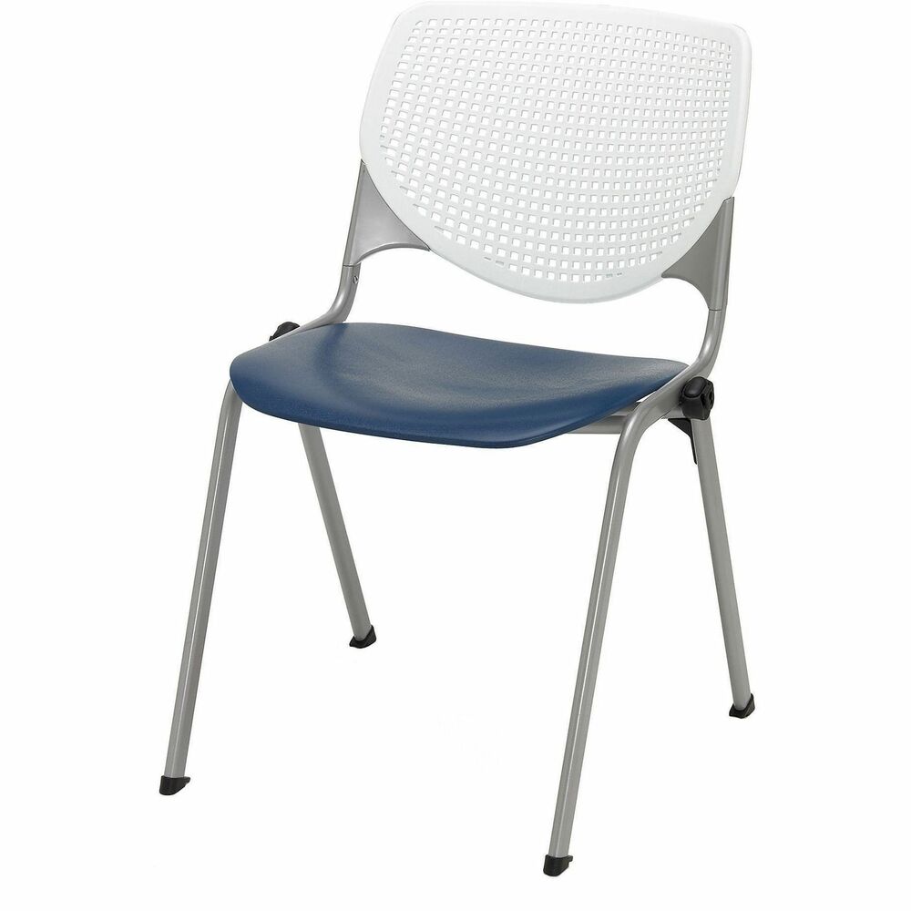 KFI2300BKB08S03 - This comfortable Stacking Chair is the perfect fit for almost any application. Ergonomic, perforated back allows enhanced circulation while the radius conforms to your back for maximum comfort. Contoured, extra-wide seat pan and a 400 lb. weight capacity provide comfort and accommodate all sizes. Built-in ganging device allows continuous rows. It is perfect for reception areas, conference rooms or any multi-use application.