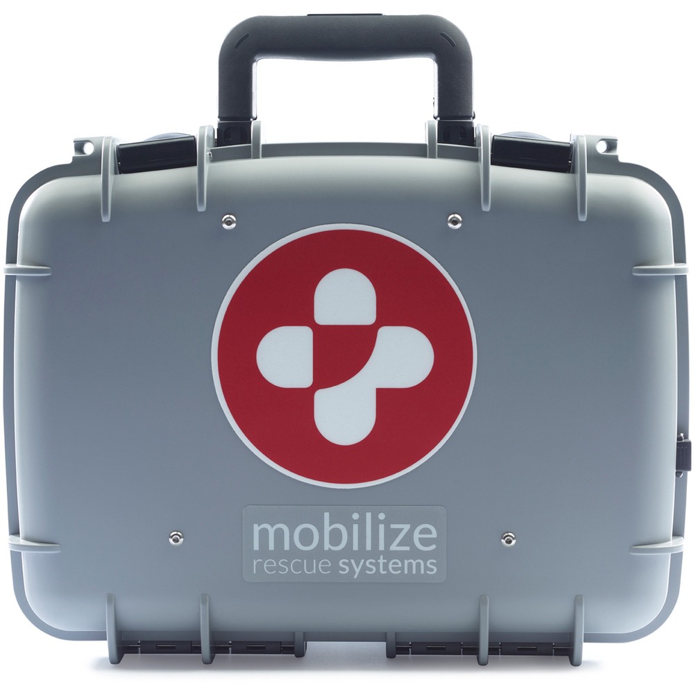 ZOL891100100001 - In addition to an extensive set of OSHA-compliant medical supplies to help manage life-threatening conditions, the Comprehensive Rescue System features a built-in tablet for easier access to Zoll's Mobilize Rescue app to empower bystanders to help save lives while treating multiple victims. The app provides real-time, interactive instructions on how to assess, monitor/manage care and deliver treatment using the medical supplies (more than 35 types) in the included water-resistant, hard carry case for this CRS. Clearly organized and color-coded supplies with alphanumeric labels correspond to the instructions in the app. Treat severe bleeding, seizures and choking as well as more common injuries such as broken bones, allergic reactions and burns while emergency responders are on the way. The app also creates a time-stamped summary of actions to share with EMS. Use in large organizations such as schools, industrial workplaces, mining, construction and energy sector.