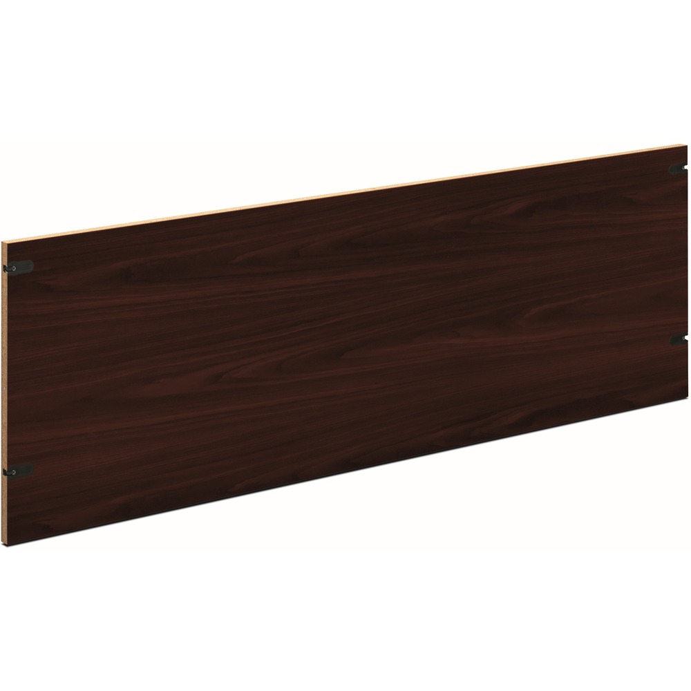 HON105854N - Nontackable back enclosure attaches to HON10500 Series 60" wide Stack-on Storage for a more elegant look and support for items that need to rest near the back of your worksurface. This series offers well-built, cost-effective wood furniture for a growing business. Back enclosure is made with laminate that matches your hutch. Durable, easy-care, thermal-fused laminate resists scratches and stains. Using the back enclosure still allows efficient cable management. When connected to the stack-on storage unit, the back enclosure features a full-width, 1-1/8" slot at the bottom for routing cords and reaching wall electrical outlets. All furniture units are sold separately. Furniture is certified by SCS to be in compliance with specific, indoor, air-quality emission requirements and meets or exceeds ANSI/BIFMA and ISTA performance standards.