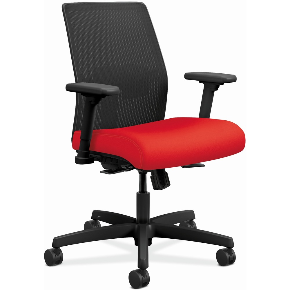 HONI2L1AMLC67TK - No matter who you are, how you work or where you work, Ignition seating from HON fits. This mesh-back task chair delivers style, customizable control and advanced features. Breathable, four-way stretch mesh back cradles your spine with natural lumbar support and increases airflow. Synchro-tilt control mechanism with seat slider reclines the back and seat in the perfect ratio to give you a natural posture whether sitting upright or leaning back. Height-adjustable, width-adjustable arms and an adjustable lumbar support provide a custom fit. Other functions include pneumatic seat-height adjustment from 17" to 21" , 360-degree swivel, tilt tension and tilt lock. The 30" diameter five-star base is equipped with hard dual-wheel casters. Task chair also offers Ruby fabric upholstery on the cushioned seat and a black frame. 19" wide seat provides a usable seat depth from 16" to 18". Back size is 18" wide x 26" high. Weight capacity is 300 lb. More from the Manufacturer