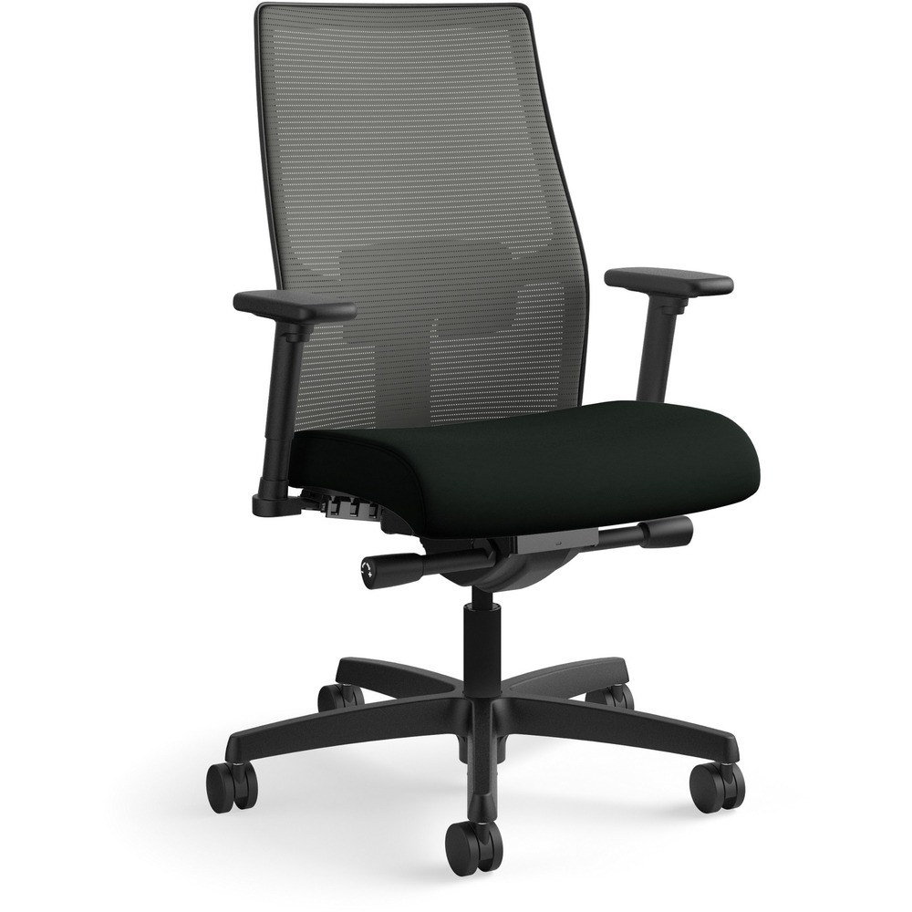 HONI2M2ACU10ATK - No matter who you are, how you work or where you work, Ignition seating from HON fits. Designed by Wolfgang Deisig, Ignition supports every body type, work style and office activity. Ignition Mesh Back Chair features an advanced synchro-tilt control mechanism and reclines just the way you like. Create the customizable comfort that perfectly fits you with adjustable lumbar and arms that adjust in height and width. Breathable, four-way stretch mesh back lets the air and the comfort flow freely. Tilt tension controls the rate and ease of recline. 360-degree swivel provides freedom of movement in any direction. Pneumatic seat-height adjustment moves the seat up and down to adapt to various body heights. Mid-back task chair is equipped with a five-star nylon base and hard casters for easy rolling. Mesh back color is Charcoal. Vinyl seat and frame color is black. Weight capacity is 300 lb. Mid-back task chair assembles easily. More from the Manufacturer