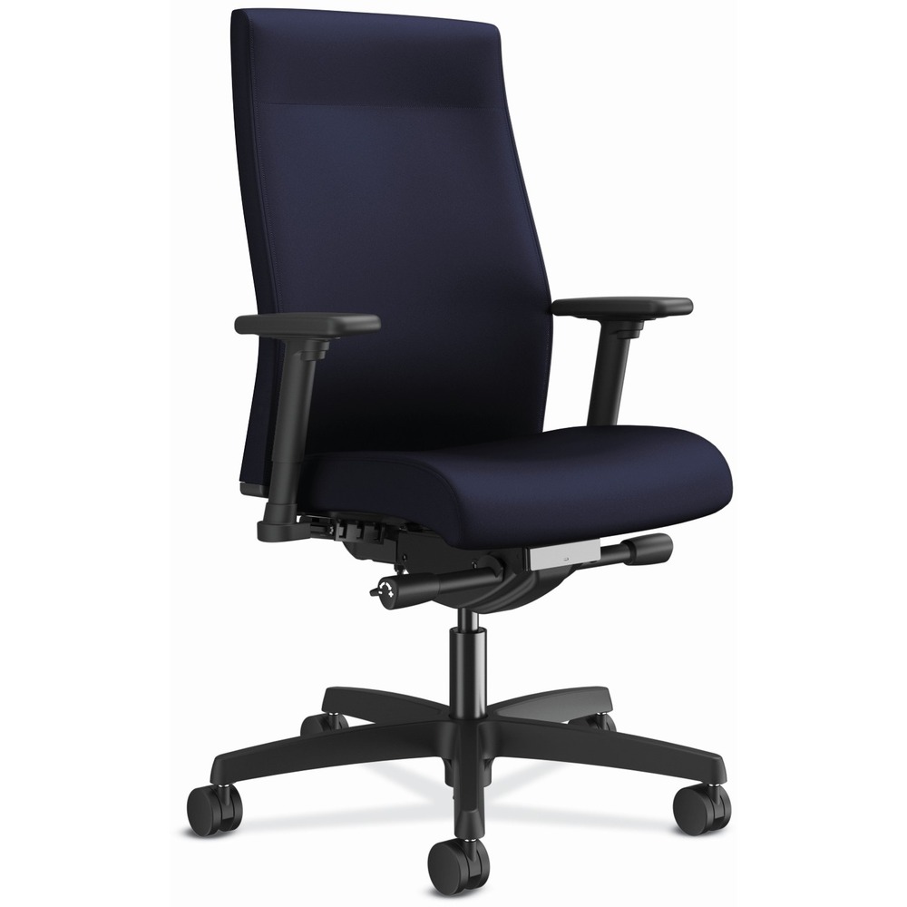 HONI2UL2AC98TK - No matter who you are, how you work or where you work, Ignition seating from HON fits. Designed by Wolfgang Deisig, Ignition supports every body type, work style and office activity. Ignition Task Chair features an advanced synchro-tilt control mechanism and reclines just the way you like. Create the customizable comfort that perfectly fits you with adjustable lumbar and arms that adjust in height and width. Tilt tension controls the rate and ease of recline. 360-degree swivel provides freedom of movement in any direction. Pneumatic seat-height adjustment moves the seat up and down to adapt to various body heights. Task chair is equipped with a five-star nylon base, hard casters for easy rolling and a black frame. Fabric-upholstered back and seat color is navy. Weight capacity is 300 lb. Task chair assembles easily. More from the Manufacturer