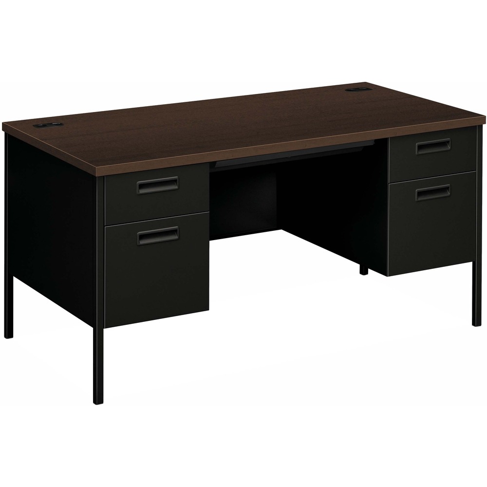 HONP3262MOP - Double-pedestal desk is part of the Metro Classic Series, a forward-thinking flashback that marries 1960s styling with today's technology. Handsomely built collection offers excellent performance with best-in-class construction, easy-care laminate tops, built-in wire management and more. With tubular steel legs painted to match the desk body, Metro Classic gives you a clean look from top to bottom. Pedestals feature Tru-Fit mitered drawer fronts for precision alignment when closed. Contract-grade, multi-ply laminate stands up to scratches, spills, stains and boiling liquids. Recessed, plastic drawer handles are color-matched to the HON core paint color. Reinforced, double "O" frame for an inner structure keeps desk solid and sturdy for years of use. All drawers lock by securing the center drawer; lock core can be changed as security needs require. High-sided file drawers accept hanging files without hangrails. Box drawers are equipped with 3/4-extension, steel ball-bearing suspensions.