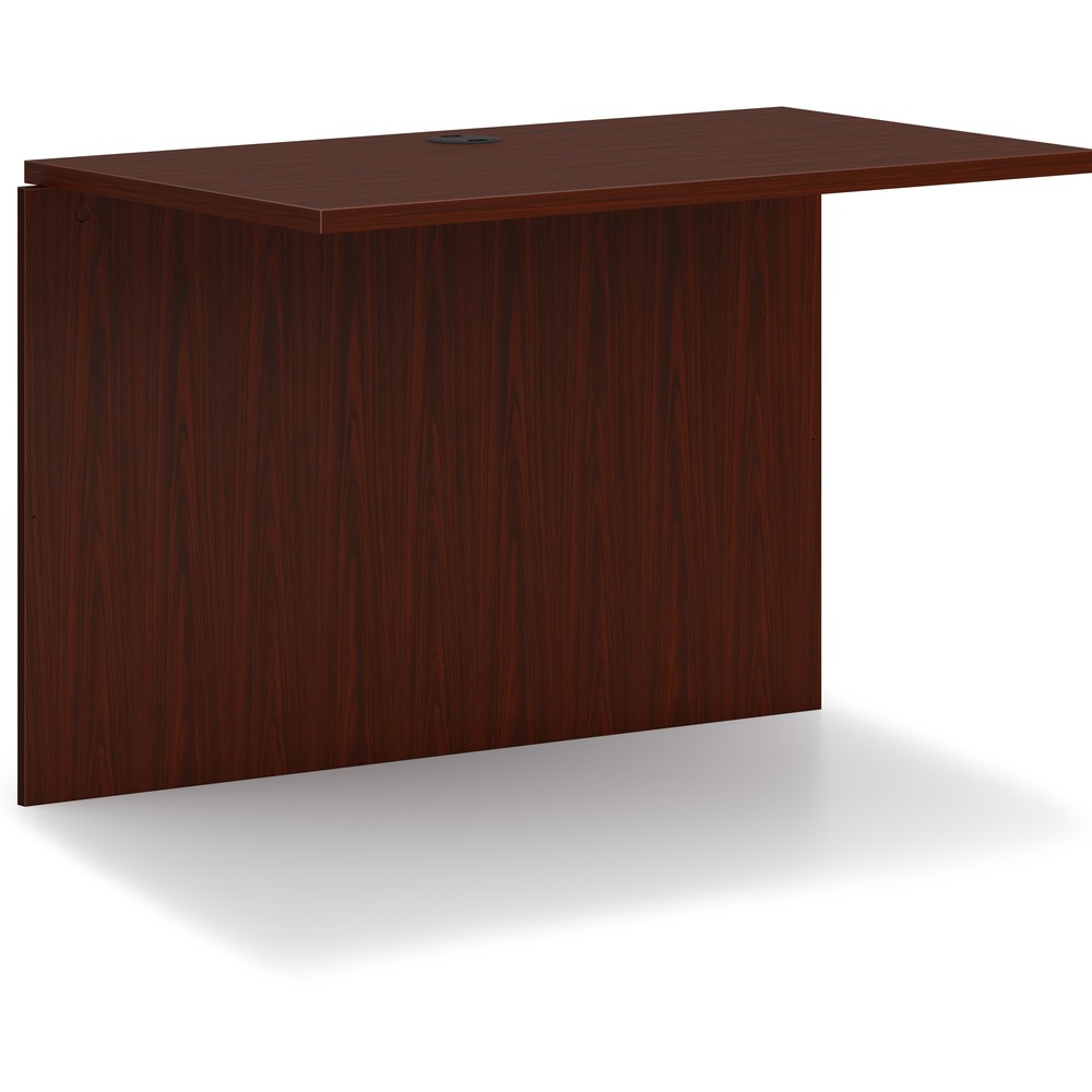 HONLB4224LT1 - This 42" wide bridge is part of the HON Mod Desk Collection that delivers simplicity and adaptability to enhance your productivity. The contemporary design feels perfectly at home in either a private office or an open floor plan. Combine the nonhanded bridge with a Mod desk shell and a credenza shell to create a U-workstation. Storage pedestals are sold separately. Durable, Traditional Mahogany laminate is scratch-resistant, spill-resistant and stain-resistant. Traditional Mahogany matches other Mod elements (sold separately) so you can create an office suite to fit your needs. More from the Manufacturer