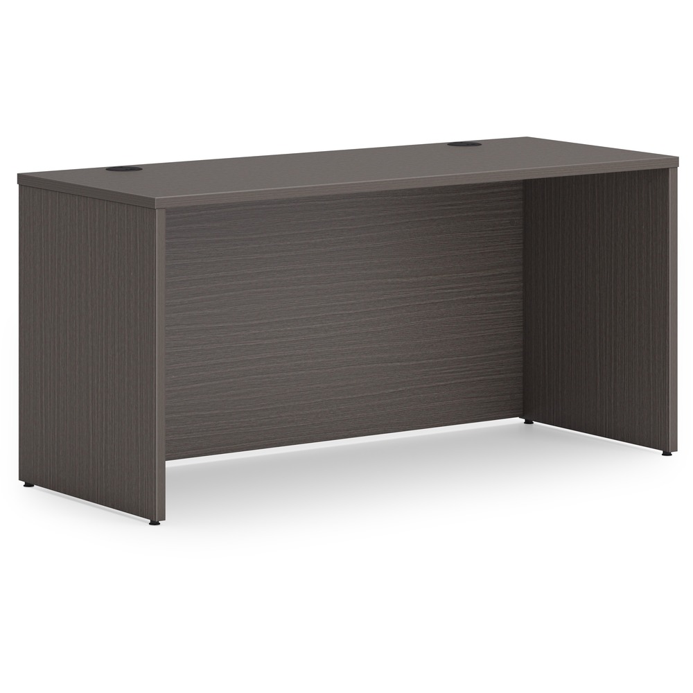 HONLCS6024LS1 - This 60" wide credenza shell is part of the HON Mod Desk Collection that delivers simplicity and adaptability to enhance your productivity. The contemporary design feels perfectly at home in either a private office or an open floor plan. Credenza shell is nonhanded for versatile use. Combine the credenza shell with a Mod return shell to create an L-workstation. To create a U-workstation, add a bridge and nonhanded desk shell. Storage pedestals are sold separately. Desktop grommets help organize power and data cables. Metal-to-metal fastening system allows precise assembly. Durable, Slate Teak laminate is scratch-resistant, spill-resistant and stain-resistant. Slate Teak matches other Mod elements (sold separately) so you can create an office suite to fit your needs. More from the Manufacturer