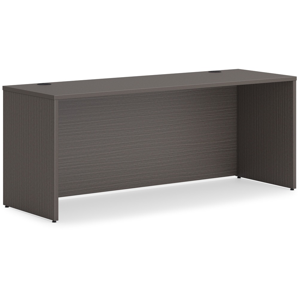 HONLCS7224LS1 - This 72" wide credenza shell is part of the HON Mod Desk Collection that delivers simplicity and adaptability to enhance your productivity. The contemporary design feels perfectly at home in either a private office or an open floor plan. Credenza shell is nonhanded for versatile use. Combine the credenza shell with a Mod return shell to create an L-workstation. To create a U-workstation, add a bridge and nonhanded desk shell. Storage pedestals are sold separately. Desktop grommets help organize power and data cables. Metal-to-metal fastening system allows precise assembly. Durable, Slate Teak laminate is scratch-resistant, spill-resistant and stain-resistant. Slate Teak matches other Mod elements (sold separately) so you can create an office suite to fit your needs. More from the Manufacturer