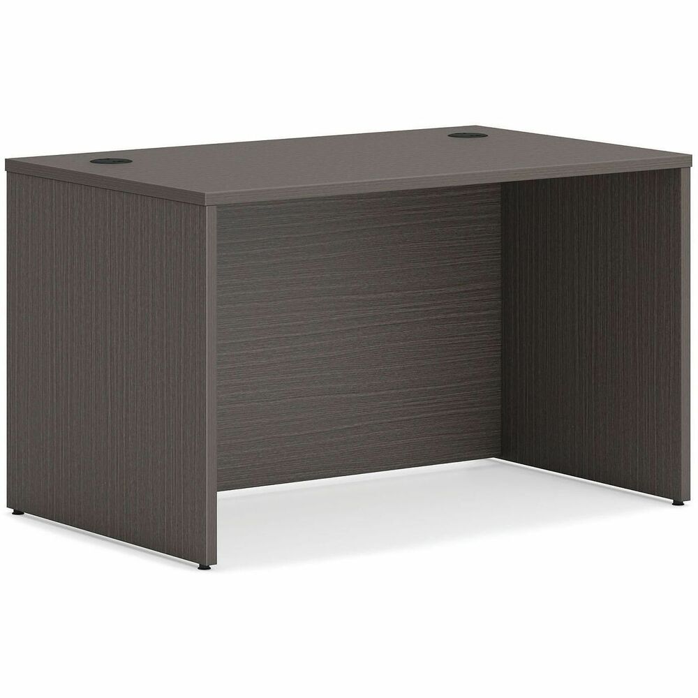 HONLDS4830LS1 - This 48" wide desk shell is part of the HON Mod Desk Collection that delivers simplicity and adaptability to enhance your productivity. Contemporary design feels perfectly at home in either a private office or an open floor plan. Desk shell is nonhanded for versatile use and offers a rectangular front desktop. Combine it with a Mod return shell to create an L-workstation. To create a U-workstation, add a bridge and nonhanded credenza shell. Desktop grommets help organize power and data cables. Metal-to-metal fastening system allows precise assembly. Durable, Slate Teak laminate is scratch-resistant, spill-resistant and stain-resistant. Slate Teak matches other Mod elements (not included) so you can create an office suite to fit your needs. More from the Manufacturer