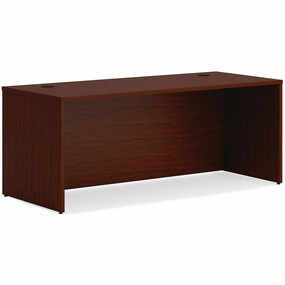 HONLDS7230LT1 - This 72" wide desk shell is part of the HON Mod Desk Collection that delivers simplicity and adaptability to enhance your productivity. Contemporary design feels perfectly at home in either a private office or an open floor plan. Desk shell is nonhanded for versatile use and offers a rectangular front desktop. Combine it with a Mod return shell to create an L-workstation. To create a U-workstation, add a bridge and nonhanded credenza shell. Desktop grommets help organize power and data cables. Metal-to-metal fastening system allows precise assembly. Durable, Traditional Mahogany laminate is scratch-resistant, spill-resistant and stain-resistant. Traditional Mahogany matches other Mod elements (not included) so you can create an office suite to fit your needs. More from the Manufacturer
