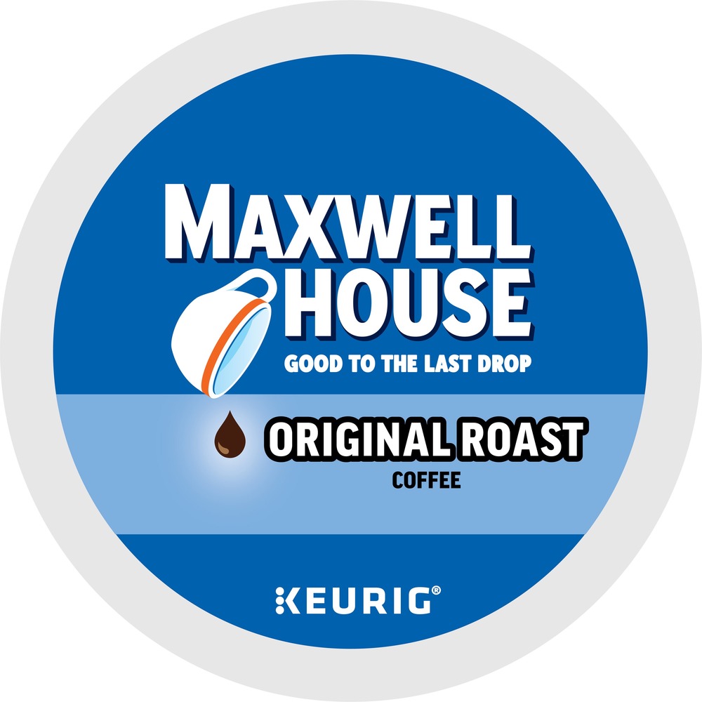 Maxwell House K Cup Original Roast Coffee Compatible With Keurig Brewer Medium Box