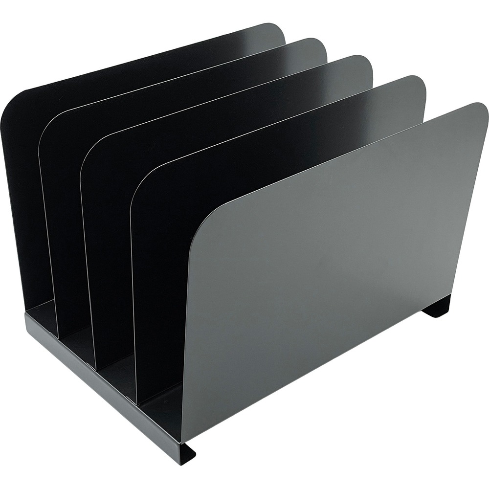 HURHASZ0147 - Keep your important paperwork organized with this contemporary, Desk Organizer/Sorter. Place on the surface of your desk for easy access to frequently used, letter-size documents, materials and notes. Each vertical slot offers a deep gap to store paperwork such as folders, notebooks and mail. Organizer is made of long-lasting, durable steel. Use alone or mixed and matched with other coordinating Huron accessories.