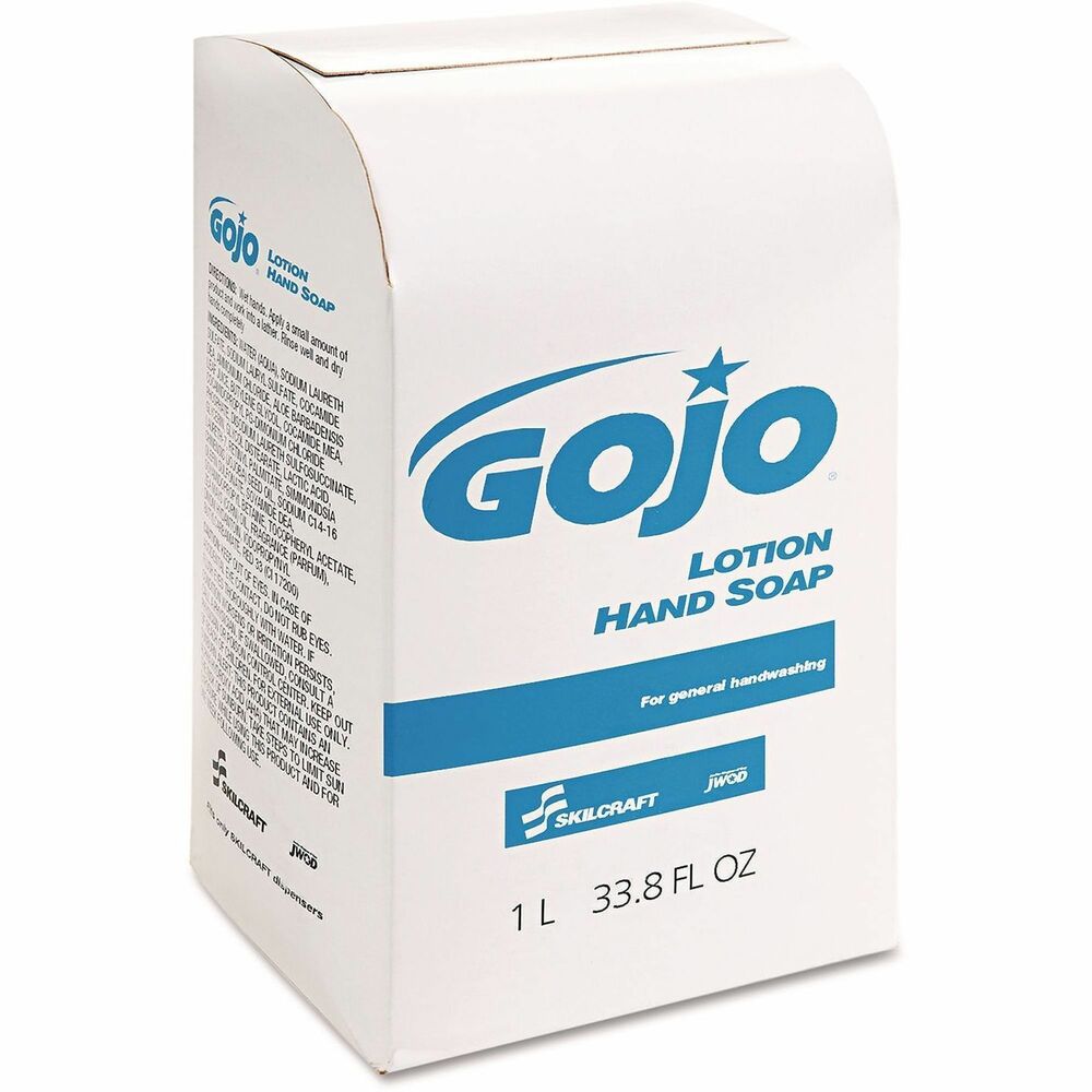 NSN5220838 - Mild cleansing soap in 1000 ml. pouch is pH balanced for added skin protection. Lotion hand soap cleans and moisturizes with each use.