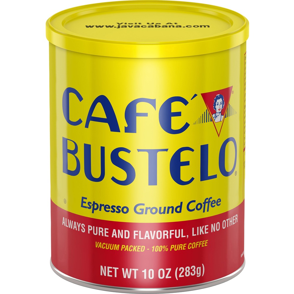 FOL00610 - Cafe Bustelo Espresso Blend Coffee is dark, pure and flavorful. This bold, rich, dark-roasted blend is made from world's finest, hand-selected coffee bean and roasted to a deep, dark and rich color that delivers the unmistakenly bold rich taste in your cup time after time. No special equipment is required. Just scoop into coffeemaker like any other ground coffee.