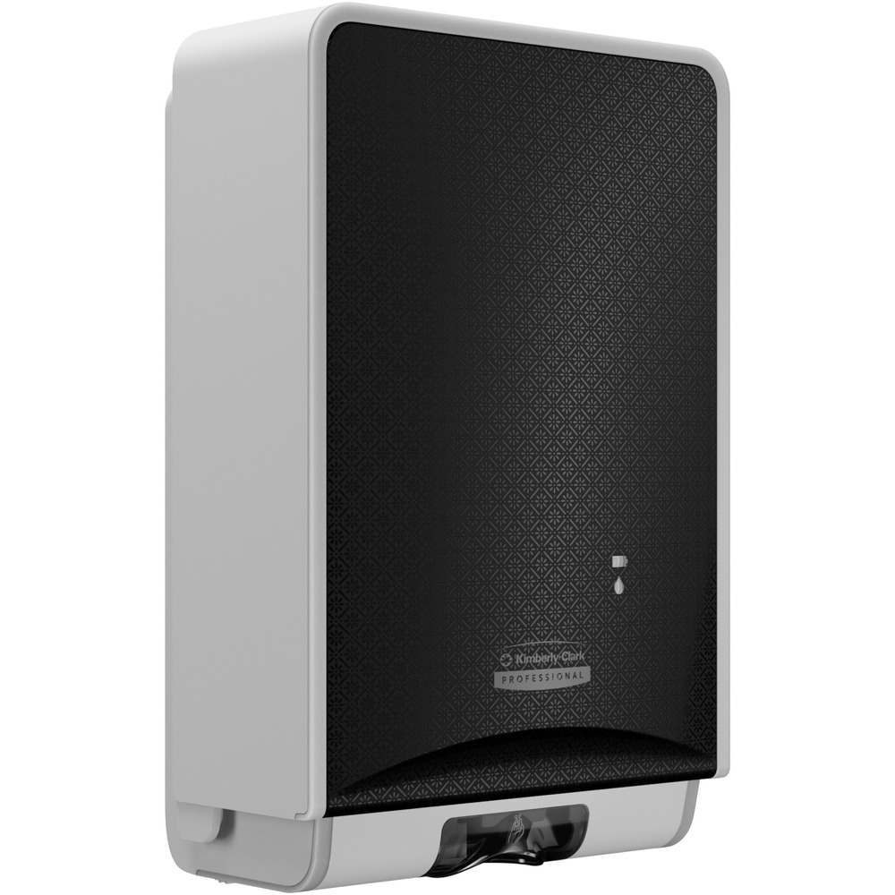 KCC58724 - Part of a system with industry-leading innovation, the ICON Electronic Skin Care Dispenser with faceplate effortlessly enhances the look of the restroom with an exclusive designer faceplates to help reimagine the restroom. Included faceplate is interchangeable with other designer options. Touchless dispenser operation is critical to maintaining the highest levels of hand-hygiene. This dispenser delivers up to 60,000 uses on one set of batteries. Use it with Kleenex Botanics Soap and Sanitizer or any Scott brand automatic skin care refills. The ICON Skin Care System delivers on the promise of adding style to hygiene. Design complements ICON paper towel and toilet paper dispensers in the collection. More from the Manufacturer