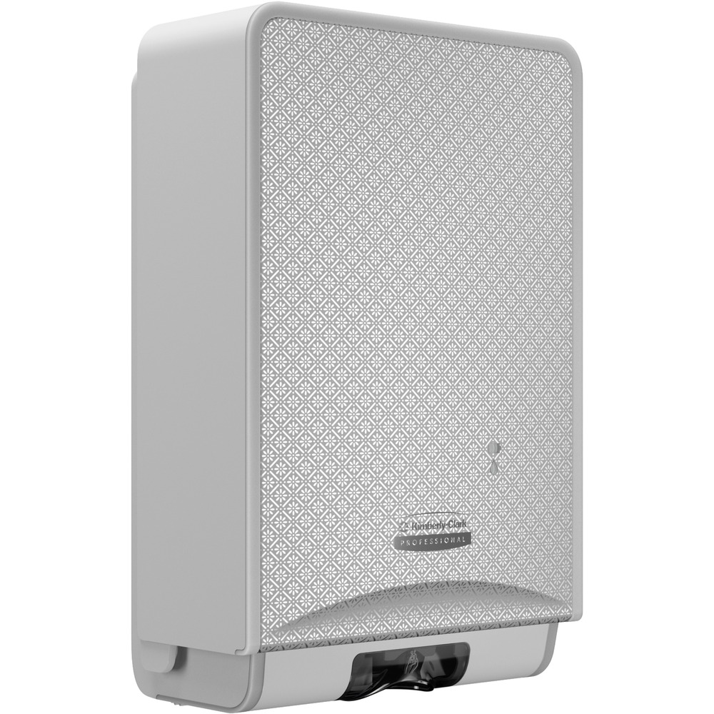 KCC53694 - Part of a system with industry-leading innovation, the ICON Electronic Skin Care Dispenser with faceplate effortlessly enhances the look of the restroom with an exclusive designer faceplates to help reimagine the restroom. Included faceplate is interchangeable with other designer options. Touchless dispenser operation is critical to maintaining the highest levels of hand-hygiene. This dispenser delivers up to 60,000 uses on one set of batteries. Use it with Kleenex Botanics Soap and Sanitizer or any Scott brand automatic skin care refills. The ICON Skin Care System delivers on the promise of adding style to hygiene. Design complements ICON paper towel and toilet paper dispensers in the collection. More from the Manufacturer