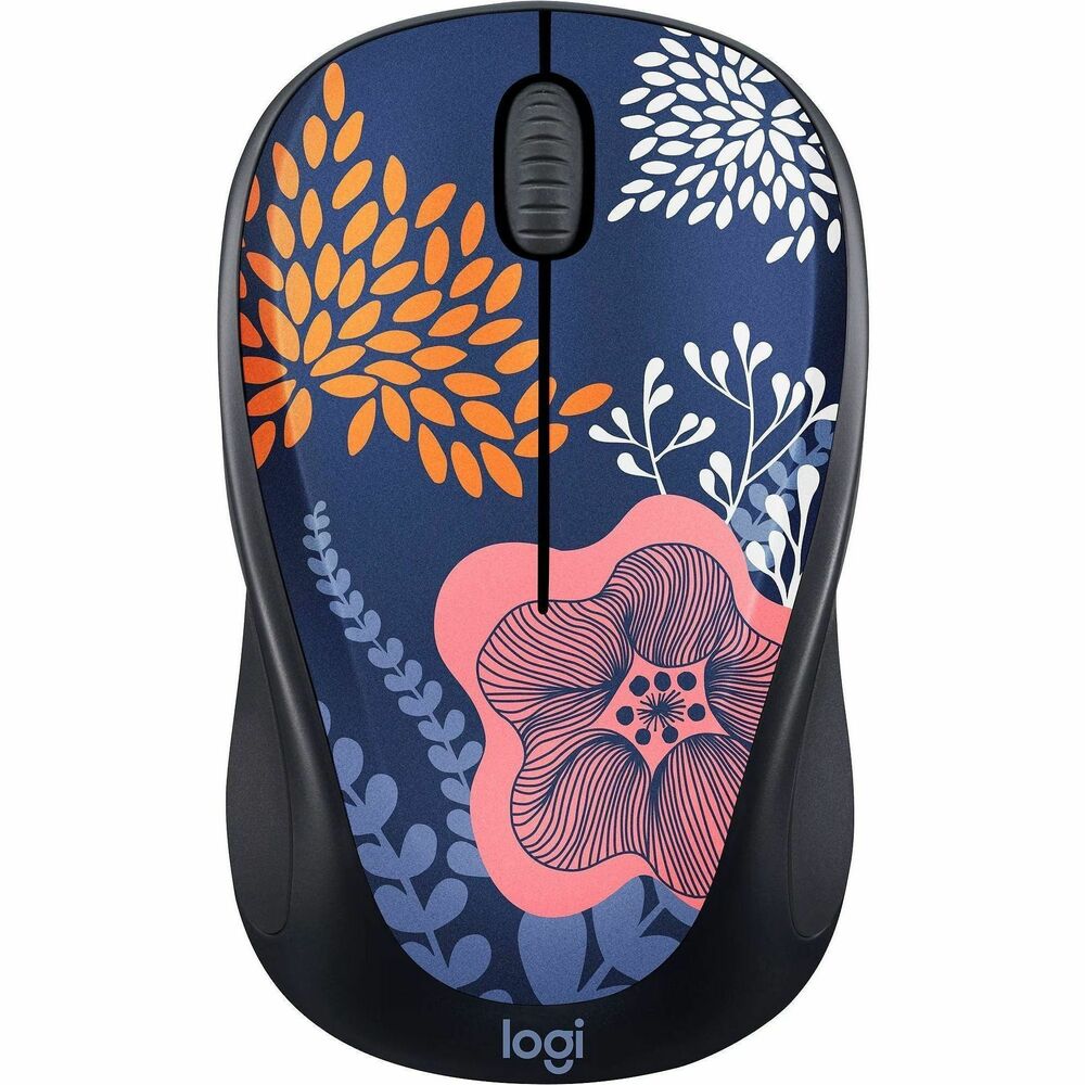 LOG910006552 - The Design Collection Limited Edition mice mood-boosting designs bring a vibrant new look to your desk setup. Choose between different fun styles. It's small, comfortable, super responsive, and completely wireless. Get total freedom with 10 m of wireless range, and work worry-free for 12 months on a single pre-installed battery. With smooth, line by line scrolling and precise cursor control for easier navigation at home or at work. The compact design perfectly fit users with smaller hands and kids-making it a great option for homeschooling.