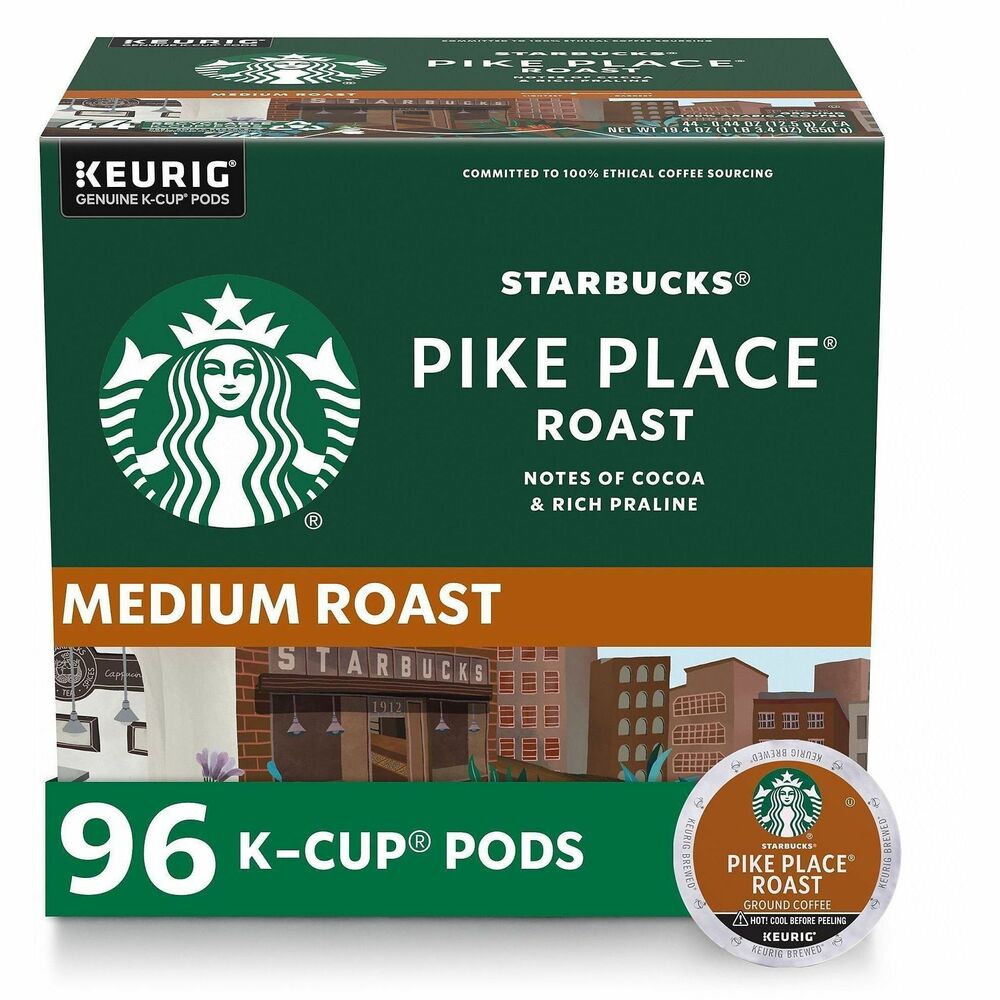 SBK12434812CT - Whether you prefer it straight up or complemented with cream and sugar, this coffee promises a bold, satisfying cup that's rich in flavor yet balanced enough to enjoy every day. Beans have been roasted to their optimum level to bring out the full flavor and aroma. K-cups are designed for use in Keurig coffee brewers.