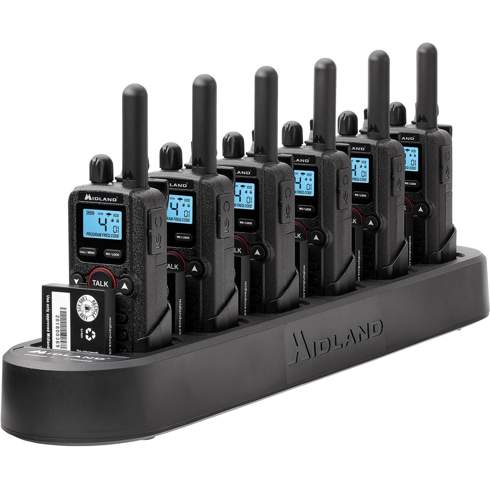 MROBR180X6BGC - This Biztalk Compact On-Site Business Radio is lightweight yet provides clean, clear communication. The 1-watt transmitter has enough power to provide crystal-clear communication without overpowering your neighbors. Use frequencies designated just for businesses without others eavesdropping. Two-way radios are designed for restaurants and specialty retail stores, but they can be used anywhere. Battery lasts up to 14 hours, and the low-battery gauge alerts you when they need charged. Use the multiunit charger when the battery runs low. Radio has four channels, 99 frequencies and 142 privacy codes for optimum use. NOAA weather alert keeps you updated with current and severe weather conditions.