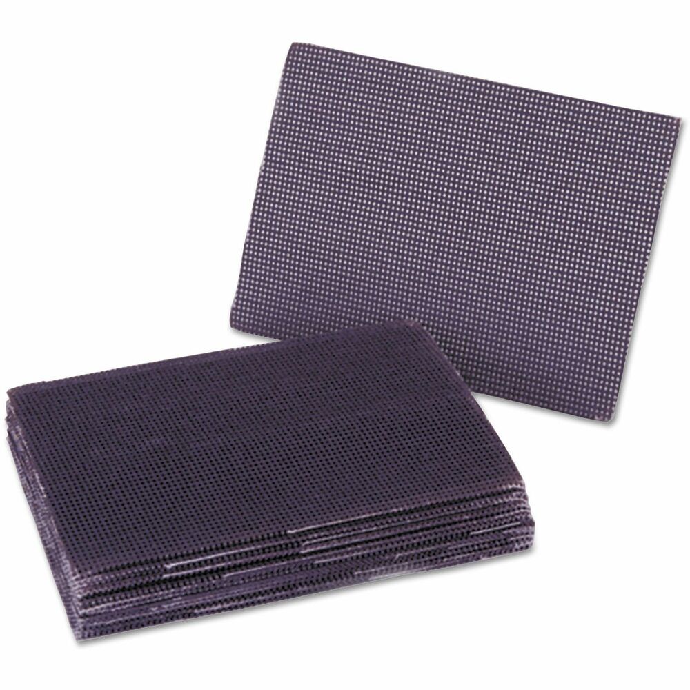 NSN1626064 - Griddle Screen Scouring Pad features an abrasive coating for effective results. Fiberglass scouring pad screen measures 4" x 5-1/2". 