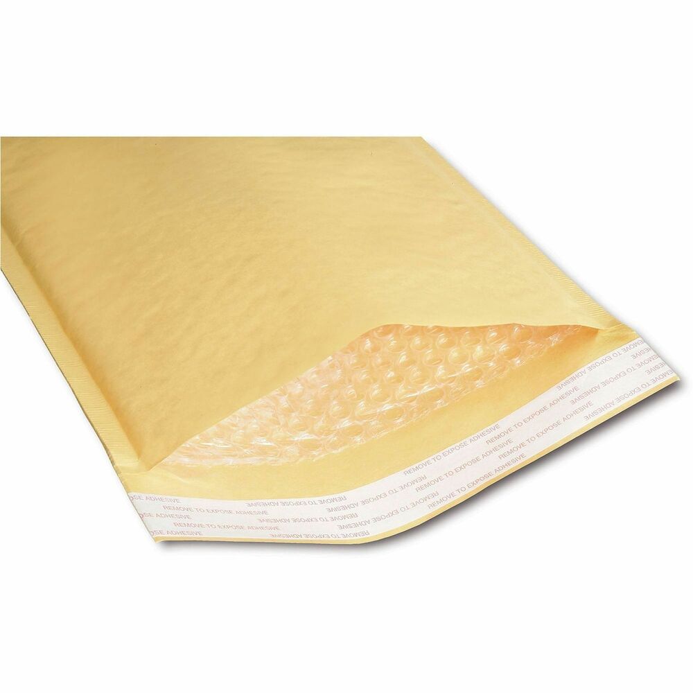 NSN1179870 - Fully-laminated kraft exterior is puncture- and water-resistant. Bubble-cushion lining protects fragile contents. Self-adhesive flap for convenience. Seamless bottom provides extra strength.