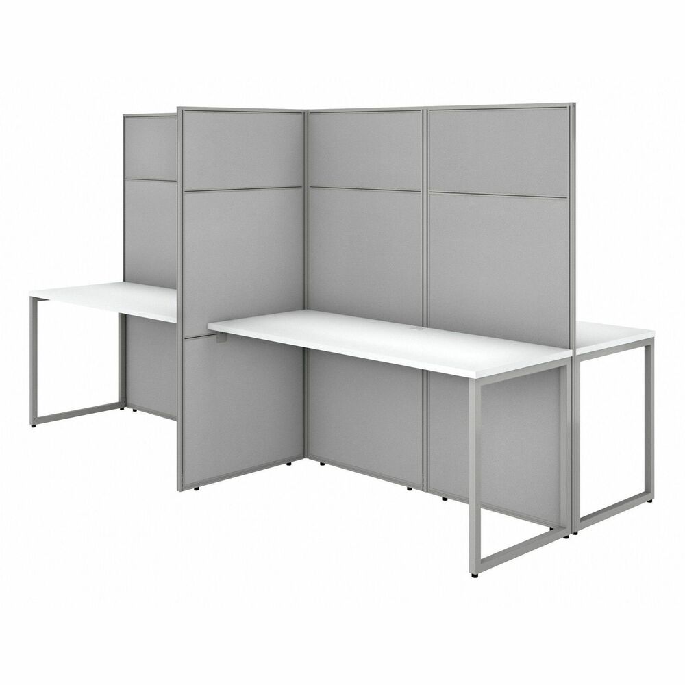 BSHEODH660WH03K - Easy Office is a contemporary open office solution for one to one hundred. Commercial office sets are designed for fast setup and easy use every day. Thermally fused laminate desktops (1" thick) support up to 200 lb. each and are resistant to scratches and stains. When included, metal framed hardboard panels (1" thick) are covered with contemporary fabric upholstery. Furniture is tested to meet ANSI/BIFMA quality standards for safety and performance..