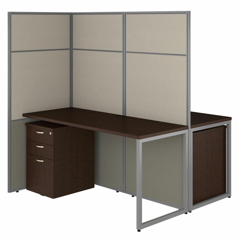 BSHEODH46SMR03K - Easy Office is a contemporary open office solution for one to one hundred. Commercial office sets are designed for fast setup and easy use every day. Thermally fused laminate desktops (1" thick) support up to 200 lb. each and are resistant to scratches and stains. When included, metal framed hardboard panels (1" thick) are covered with contemporary fabric upholstery. Furniture is tested to meet ANSI/BIFMA quality standards for safety and performance..