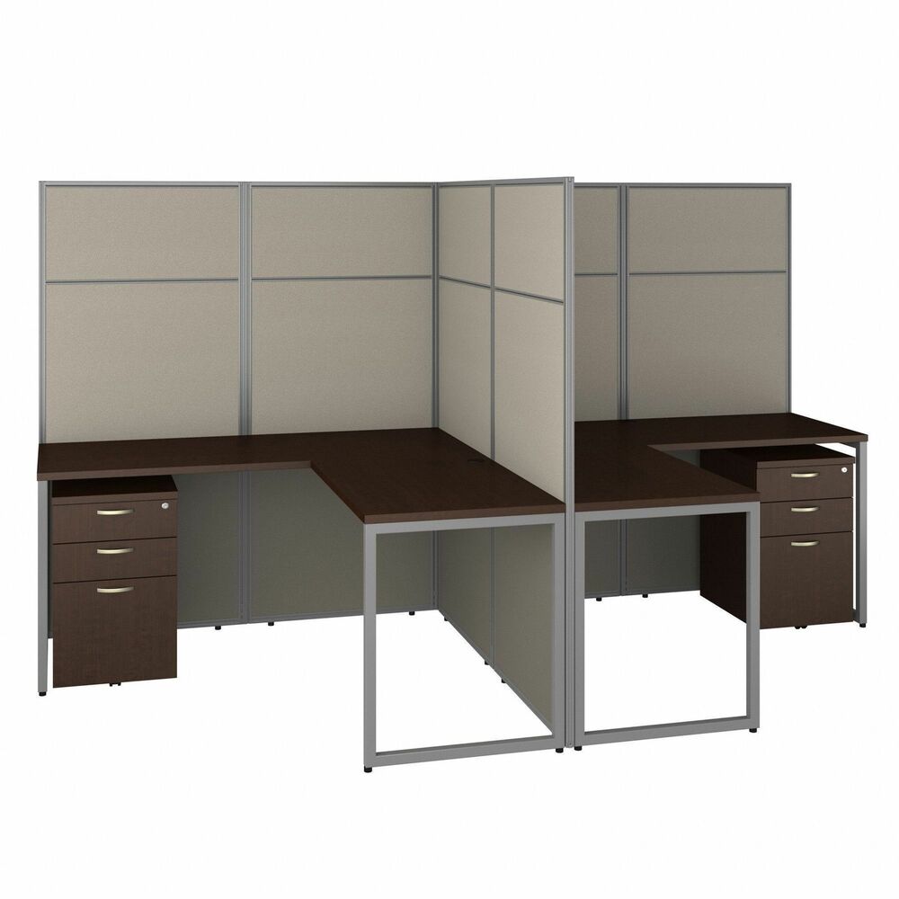 BSHEODH56SMR03K - Easy Office is a contemporary open office solution for one to one hundred. Commercial office sets are designed for fast setup and easy use every day. Thermally fused laminate desktops (1" thick) support up to 200 lb. each and are resistant to scratches and stains. When included, metal framed hardboard panels (1" thick) are covered with contemporary fabric upholstery. Furniture is tested to meet ANSI/BIFMA quality standards for safety and performance..