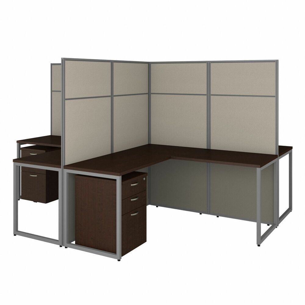 BSHEODH76SMR03K - Easy Office is a contemporary open office solution for one to one hundred. Commercial office sets are designed for fast setup and easy use every day. Thermally fused laminate desktops (1" thick) support up to 200 lb. each and are resistant to scratches and stains. When included, metal framed hardboard panels (1" thick) are covered with contemporary fabric upholstery. Furniture is tested to meet ANSI/BIFMA quality standards for safety and performance..