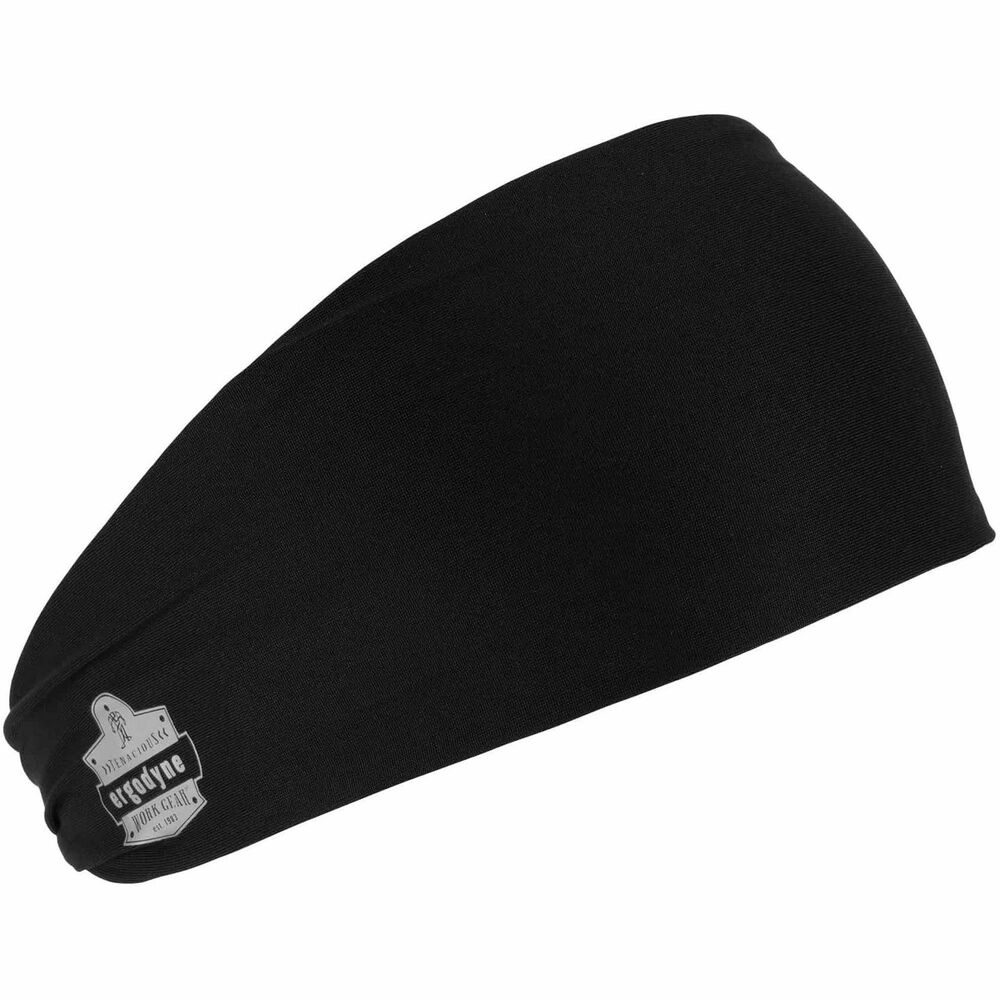 EGO12702 - Chill-Its 6634 Cooling Headband is a low-profile wrap that wicks away sweat and moisture when worn dry and provides evaporative cooling relief when worn wet. Just soak in water until saturated and then wring out excess water for instant activation and cooling that lasts for hours when worn in environments with suitable airflow. Stretchy performance knit fabric and contoured design ensure a snug, comfortable fit on most head sizes. Low-profile design fits comfortably under a hard hat or helmet and is a great option for those with longer hair/ponytails. This skull wrap is rated to UPF 50+ for protection against the sun's harmful UV rays and features an anti-odor treatment for fresh all-day wear. Reflective accent enhances visibility in low-light conditions. Ideal for construction, landscaping, roofing or anyone working in the heat, machine-washable wrap can also be used to reduce the risk of heat stress for outdoor recreational activities.