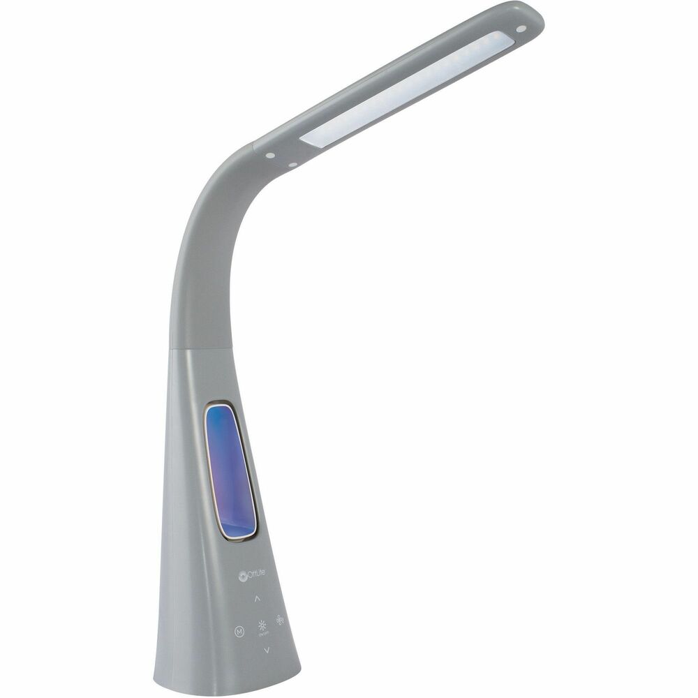 OTTF261G9SHPR - With the Cool Breeze LED Fan Lamp, you get OttLite Natural Daylight LED Illumination and air circulation right at your fingertips with a fan integrated right into the base. Lamp features three color modes (warm light, cool light and natural daylight) and five brightness settings to brighten your work area. Rubberized, flexible neck allows you to position light exactly where it's needed. Three-speed, bladeless fan features a cool illumination effect. Touch-activated panel controls the light mode, brightness settings and fan speed. OttLite Natural Daylight LED Illumination lets you see details clearly, reducing glare and eyestrain so you can do what you love longer.