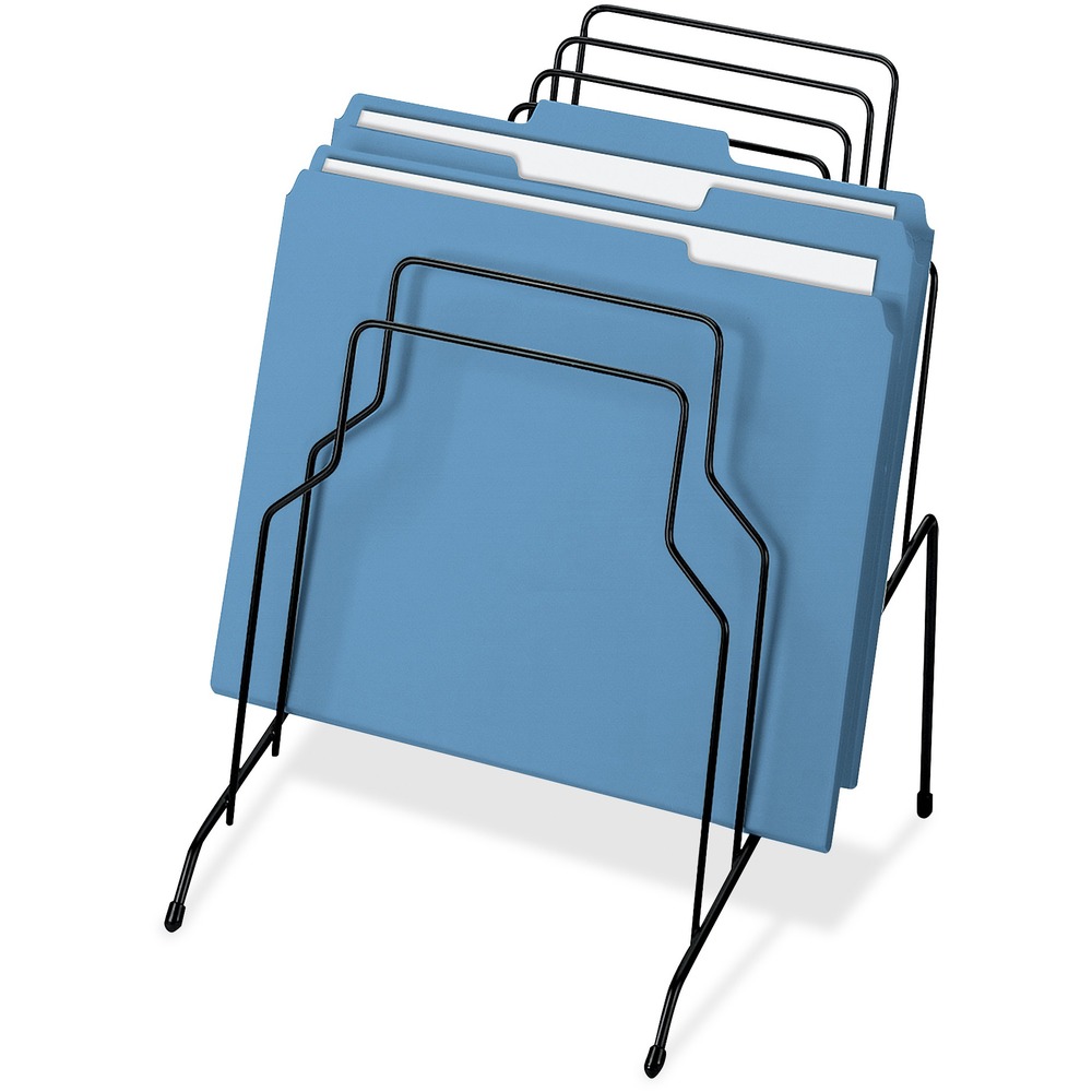 FEL72614 - Wire Step File is ideal for sorting letter-size or legal-size documents. The eight filing compartments offer a graduated step design for easy access. 100 percent recyclable step file is made of strong, heavy-steel wire.