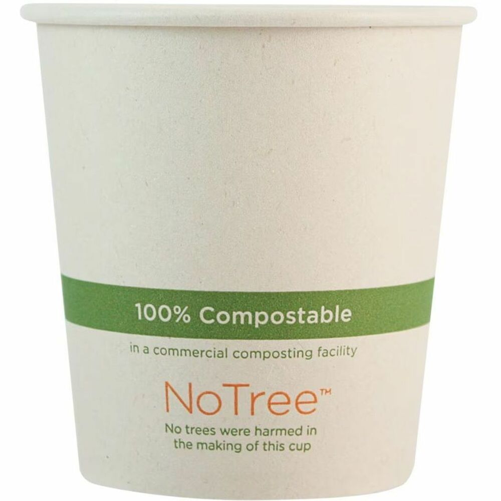WORCUSU10 - World Centric Compostable NoTree 10oz Paper Hot Cups are made from sustainable FSC-certified paper with a bio-based lining made from plant sugars. Great for cafes and restaurants serving hot drinks to-go, these eco-friendly to-go cups are light-weight and durable. They're USDA Certified Biobased, Compost Manufacturing Alliance (CMA) Approved and NSF Industrial Certified Compostable. As a certified B Corporation, World Centric is dedicated to upholding the highest standards of social and environmental responsibility, transparency and accountability. We proudly give 25-percent of our profits to grassroots organizations driving global change. Choose World Centric compostable foodservice products and make a difference today.