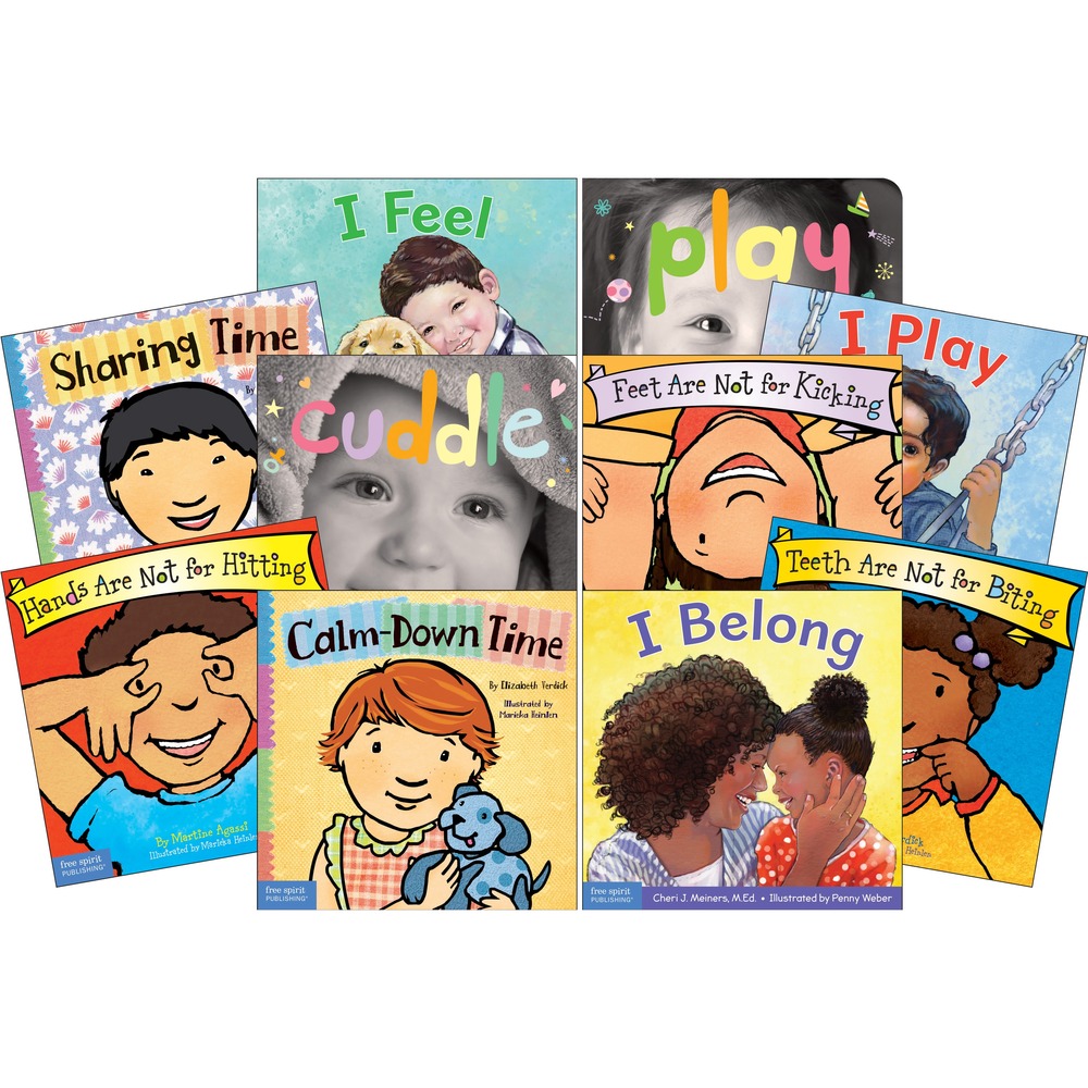 SHL899886 - Ten Essential Books for Toddlers help children learn social-emotional skills and develop their growing independence. Best-selling series provides the foundation for guiding busy toddlers. Board books incorporate important life lessons while teaching toddlers basic literacy skills.