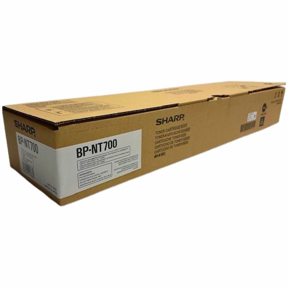 SHRBPNT700 - Toner cartridge delivers proven quality in your Sharp BP-50M26, BP-50M31, BP-50M36, BP-50M45, BP-50M55 and BP-50M65. It prints solid blacks and clean edges and delivers consistent printing. Cartridge uses toner efficiently and yields approximately 40,000 pages.