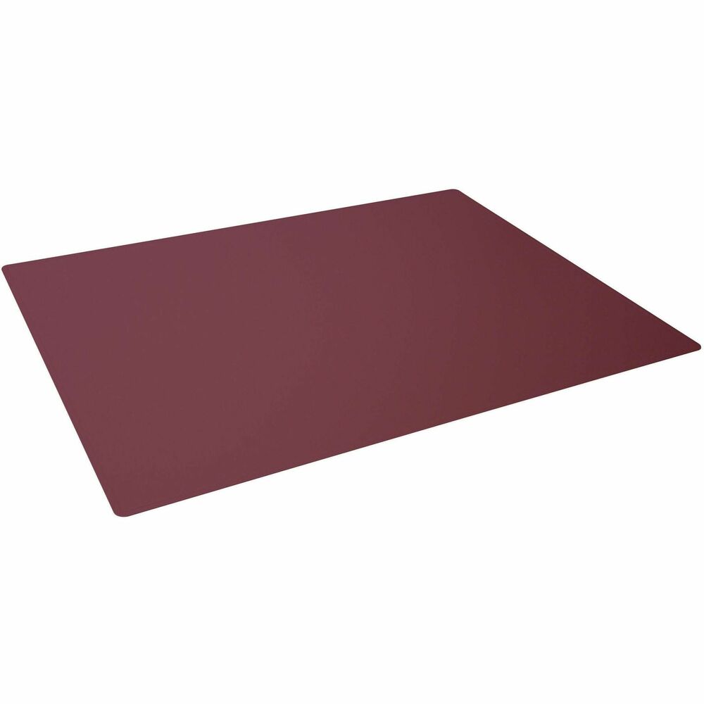 DBL713303 - Clear surface allows viewing notes and reminders underneath while working. Matte finish reduces glare from overhead lighting to protect eyes from strain. Protects desk from scratches, spills, and everyday wear. Textured non-slip bottom provides a stable and secure work surface. Suitable for all desk types, including wood, metal, and glass, for home or office use. 25.6 × 19.7 in. Red. More from the Manufacturer