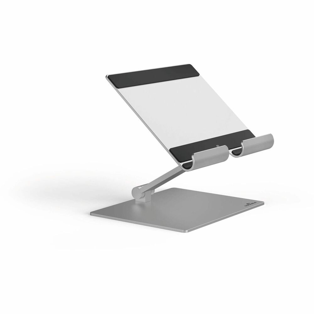 DBL894023 - Introducing our sleek and versatile Tablet Holder RISE, the perfect fusion of modern design and functionality. Crafted from high-grade aluminum, this tablet holder is not just a stand; it's a stylish accessory that enhances your digital experience. The precision-engineered structure provides stability and durability, ensuring your tablet stays securely in place.The minimalist German design is complemented by its adjustable height feature, for a perfect viewing angle whether you're working, streaming, or video chatting. The anodized aluminum finish not only adds a touch of sophistication but also ensures resistance to scratches and wear, maintaining its pristine appearance over time.Compatible with tablets: 7 - 13 inchesDimensions: 137 x 170 x 205 mm (L x W x H)Designed in Germany, built to last More from the Manufacturer