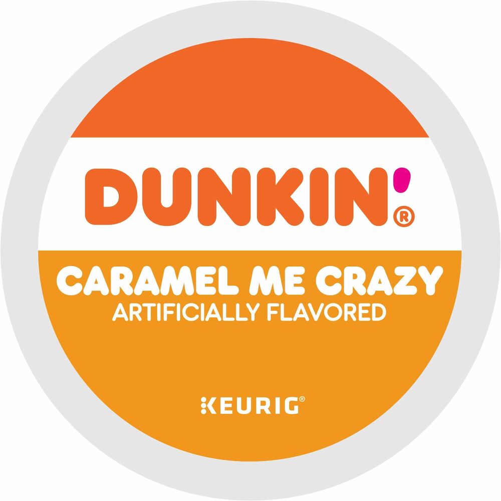 GMT1277 - Brimming with bakery-inspired flavors of creamy caramel, butterscotch and sweet brown sugar, Dunkin' Caramel Me Crazy coffee is so good you won't believe your taste buds. Made with 100 percent Arabica coffee, this caramelly treat is tough to beat. Artificially flavored, caffeinated coffee comes in airtight, recyclable K-Cup Pods for single-cup brewing systems. K-Cups are easy to use. Simply shake and insert into your Keurig coffee brewer for a delicious cup of medium-roasted coffee.