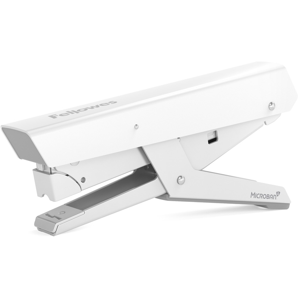 FEL5014701 - Engineered to be effortless and designed to be seen, this LX series stapler is built with quality, durability and function in mind. LX890 Handheld Plier Stapler features Microban antimicrobial technology to help prevent bacteria growth for an added level of protection. Handheld, heavy-duty design easily staples up to 40 sheets of paper. Smooth, jam-free performance ensures successful stapling every time. Convenient construction works with 5/16" and 1/4" staples. Low-staple indicator lets you quickly see when staples are running low. Ergonomic grip creates a comfortable stapling experience. Premium metal provides long-lasting use. More from the Manufacturer