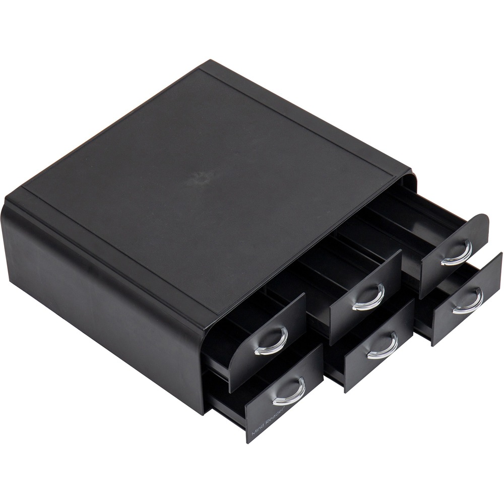 EMSTRY6PC - Anchor Coffee Pod Organizer stores single-serve pods arranged in multiple ways to suit various tastes and preferences. Two-tier, six-drawer organizer doubles as a single-pod coffee brewer base, providing a complete coffee station at your disposal. Drawers hold a total of 72 single-serve pods. Space-saving organizer gives your kitchen a neat, organized appearance. Heavy-duty plastic withstands everyday use and easily cleans with a damp cloth.