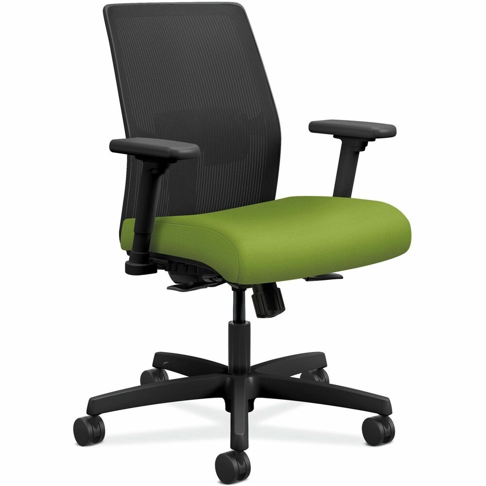 HONITLMKD1MC84B - No matter who you are, how you work or where you work, Ignition seating from HON fits. This mesh-back task chair delivers style, customizable control and advanced features. Breathable, four-way stretch mesh back cradles your spine with natural lumbar support and increases airflow. Synchro-tilt control mechanism with seat slider reclines the back and seat in the perfect ratio to give you a natural posture whether sitting upright or leaning back. Height-adjustable, width-adjustable arms and an adjustable lumbar support provide a custom fit. Other functions include pneumatic seat-height adjustment from 17" to 21" , 360-degree swivel, tilt tension and tilt lock. The 30" diameter five-star base is equipped with hard dual-wheel casters. Task chair also offers Pear fabric upholstery on the cushioned seat and a black frame. 19" wide seat provides a usable seat depth from 16" to 18". Back size is 18" wide x 26" high. Weight capacity is 300 lb.