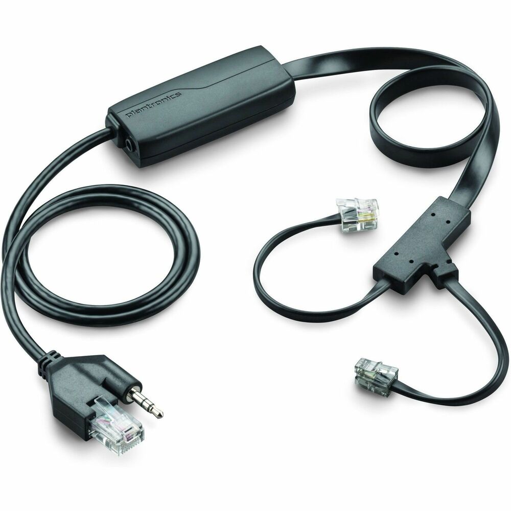 HEW85Q55AA - Electronic Hook Switch (EHS) cable eliminates the need for a handset lifter and lets you quickly answer and end calls. Easy-to-use design makes installing this cable quick and simple. Cable works with Cisco desk phones (not included) and may work with additional manufacturers.