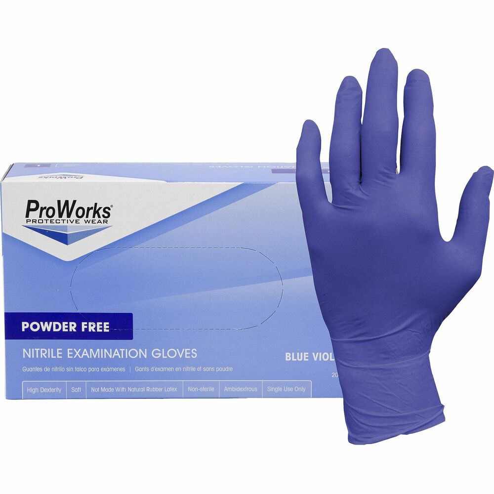 HOSGLN125FS - Nitrile Exam Gloves are made slightly thinner with a 3 mil thickness for ultra-soft, super-flexible comfort, providing more dexterity and tactile sensitivity. Latex-free, nonsterile gloves are standard length with beaded cuffs. They are perfect for patient examinations, dental examinations, general purpose, light-duty industrial applications, foodservice and gardening.