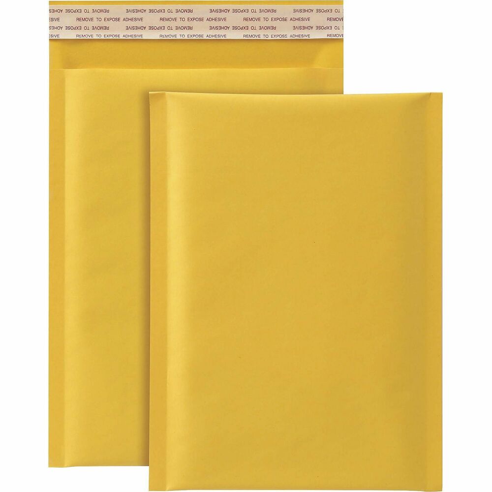 QUA95001 - Stock up on 6" x 9" bubble mailers to protect your online or home business mailings including supplies, gifts and more. Air-filled bubbles inside these shipping envelopes soften the impact of handling while your package is in transit. Each bubble envelope is made from durable paper that conceals what's inside and protects items from wear and tear during shipping. Bubble-lined envelopes feature a peel-and-seal, Redi-Strip closure for a clean, sanitary seal - no moisture required. Simply pull off the strip and press closed. Lightweight mailers can help reduce postage costs. They are ideal for online sellers shipping handmade goods, resellers using an online marketplace or small businesses sending products to customers.