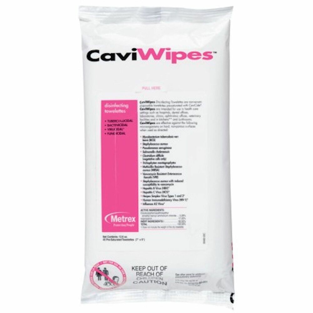 MRXMACW078224CT - Durable, nonwoven towelettes offer quick, easy-to-use, timesaving convenience, killing organisms in only 3 minutes. They are proven effective against SARS-CoV-2, the virus that causes COVID-19. EPA-registered wipes kill TB in 3 minutes and HBV, HCV, HIV-1 and MRSA in 2 minutes. Use on hard nonporous surfaces of noninvasive medical devices. They do not bunch up during use. Low-profile package is resealable. Flatpacks minimize storage space and unclutter counter space.