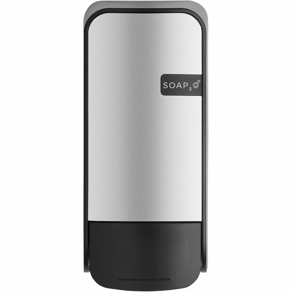 SOA7FRBAN - Manual Foam Soap Dispenser holds up to 1000 ml. of soap. Recessed window allows you to view soap levels so you know when it's time to refill. Locking device helps prevent vandalism. Dispenser is made out of ABS plastic with a stainless steel look for a high-end touch in any bathroom.