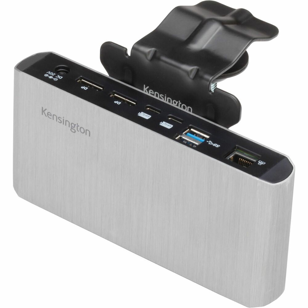 NSNNIB0015 - Universal Dual 4K Docking Station is compatible with all Thunderbolt 3 and USB-C Alt Mode Power Delivery laptops, Ultrabooks and monitors. Docking station supports Windows 10 and macOS 10.14 and up. It offers backward-compatibility and includes a Thunderbolt 3 cable, power cable, power supply adapter and mounting bracket. Docking station supports single or dual 4K video output. Ports include two USB-C 3.1 Gen2 ports, USB-A Gen2 port, two USB-A Gen1 ports, Gigabit Ethernet port and audio combo jack.