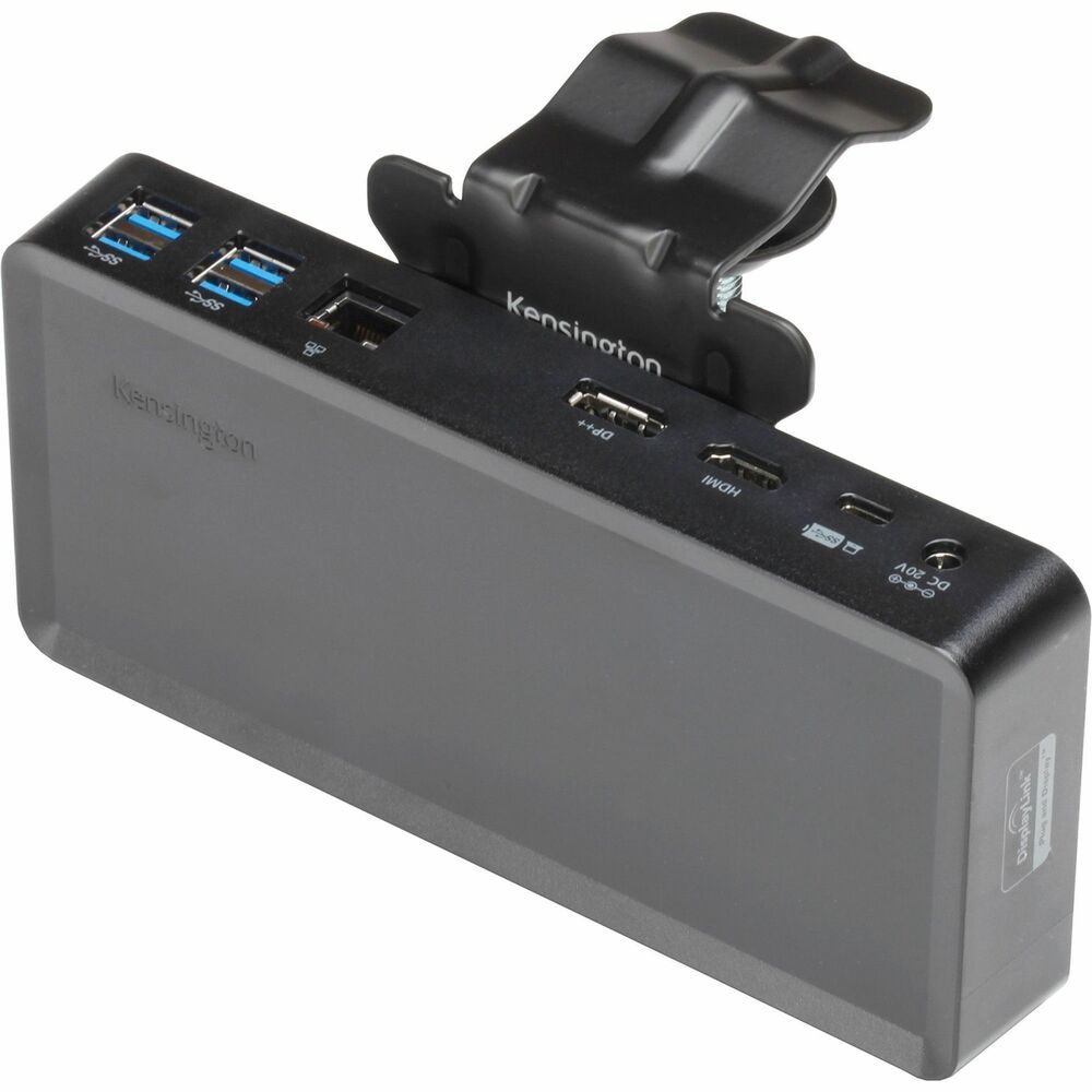 NSNNIB0014 - Universal Dual 2K Docking Station features six USB ports and is compatible with all laptops, Ultrabooks and monitors equipped with USB-C or USB 3.0 ports. Docking station supports Windows 7 and up, macOS 10.14, up to two monitors and audio/video. Docking station includes a USB-C cable with a USB-A adapter and mounting bracket. Power supply adapter provides power for the docking station and up to 60 watts of power for connected devices.