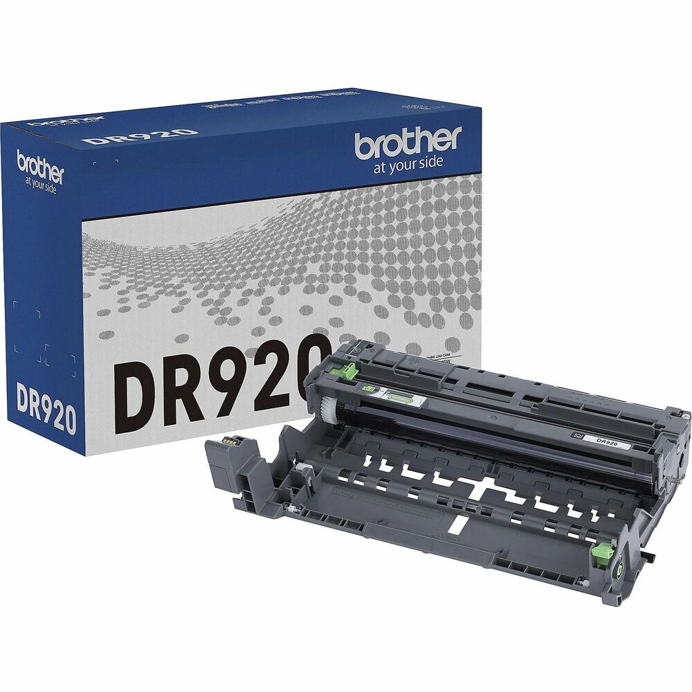 BRTDR920 - Print confidently and optimize the performance of Brother printers using this Genuine DR920 Drum Unit. Developed as part of a complete printing system, this long-lasting drum unit works in tandem with Brother Genuine Toner Cartridges to deliver crisp, professional-looking prints with yields up to 45,000 pages. It is expertly balanced for even flow and consistent toner distribution on every single page so it offers worry-free reliability, precise performance and laser-quality results. Drum is engineered by the printing experts at Brother for superior fit, function and durability. Use with Brother HL-L5210DN, HL-L5210DW, HL-L5210DWT, HL-L6210DW, HL-L6210DWT, HL-L6217DW, HL-L6310DW, DCP-L5510DN, MFC-L5710DN, MFC-L5710DW, MFC-L5717DW, MFC-L5915DW and MFC-L6810DW.