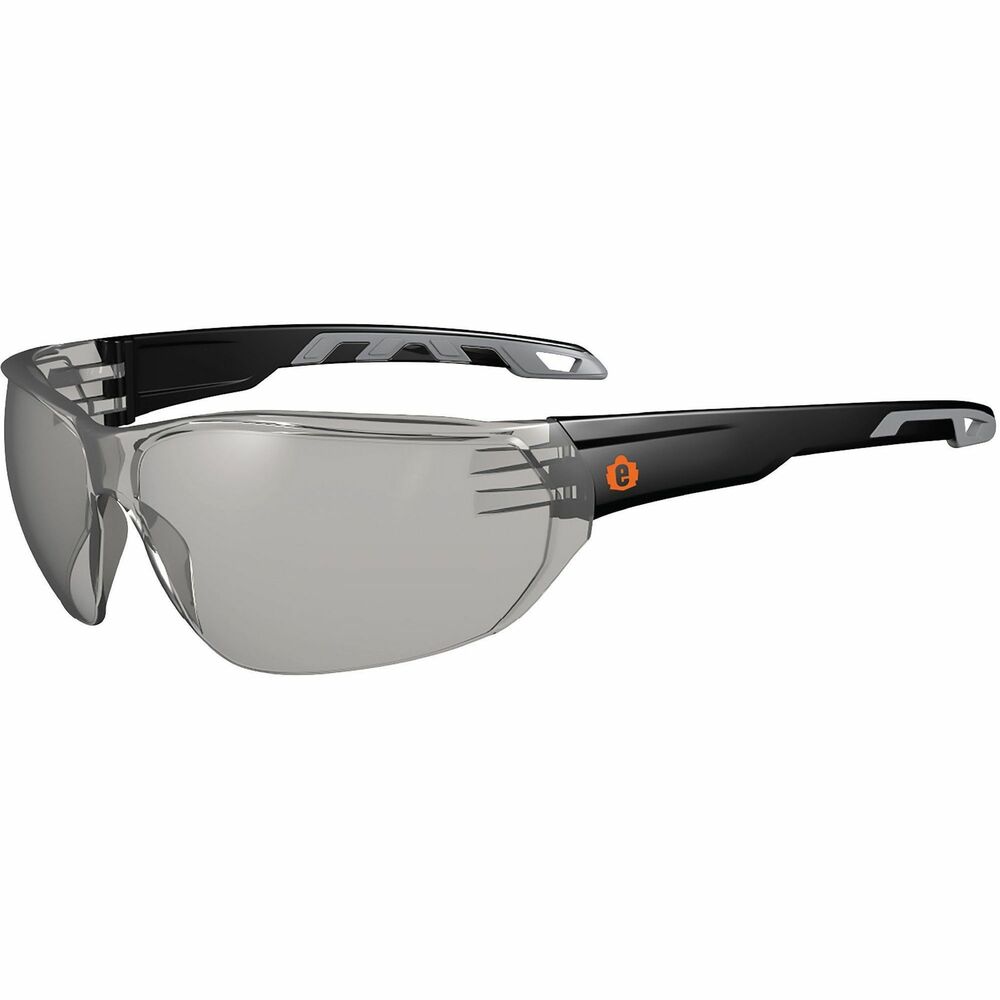 EGO59285 - Skullerz Vali Anti-Scratch & Enhanced Anti-Fog Safety Glasses are lightweight. Tough, anti-fog, polycarbonate lenses protect against impacts and filter 99.9 percent of harmful UVA, UVB and UVC rays. Contoured nose bridge won't slip or pinch. Nonslip, soft, rubber temples and molded-over rubber ends enhance grip. Fog-Off Plus technology delivers scratch-resistance and enhanced, anti-fog performance for clear viewing no matter the job. They are useful for those working with dust masks or in extreme temperature change. Impact-resistant safety glasses are tested to ANSI/ISEA Z87.1-2020 High-Velocity Impact Protection and optical requirements. They are great for protecting your eyes during outdoor work such as construction, carpentry/woodworking, welding or landscaping. Indoor/outdoor lenses with 50 percent VLT are ideal for indoor, nighttime, hazy and cloudy conditions.