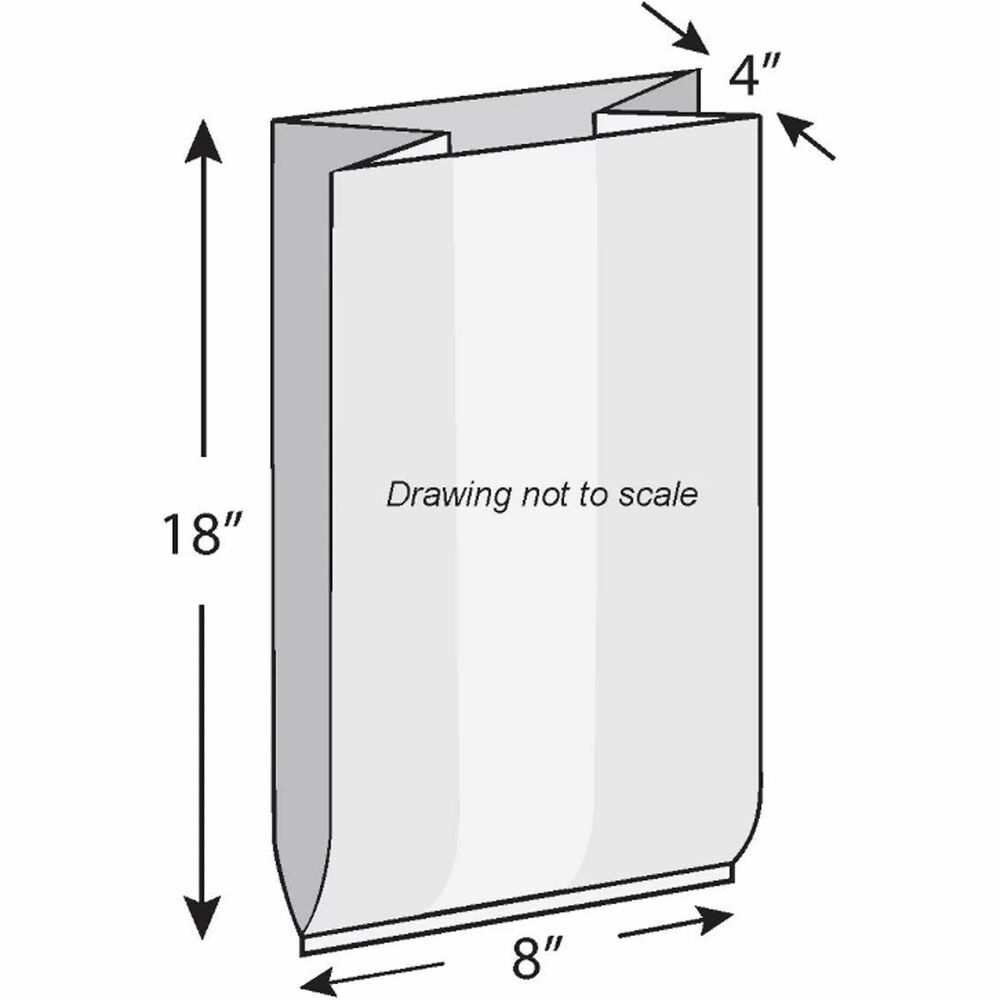 IBSPB080418H - 2-Gallon Food Bags are FDA -approved for sanitary storage. Clam shell carton allows easy, one-at-a-time dispensing. Super heavy-duty bags are crystal clear with a shiny gloss.   